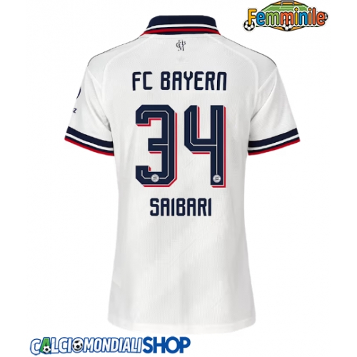 Maglie da calcio Bayern Munich Ismael Saibari #34 Seconda Maglia Femminile 2026-27 Manica Corta